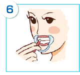 薬剤を塗る